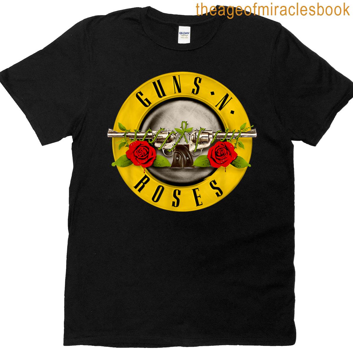 Guns N Roses Official Bullet Logo T-shirt