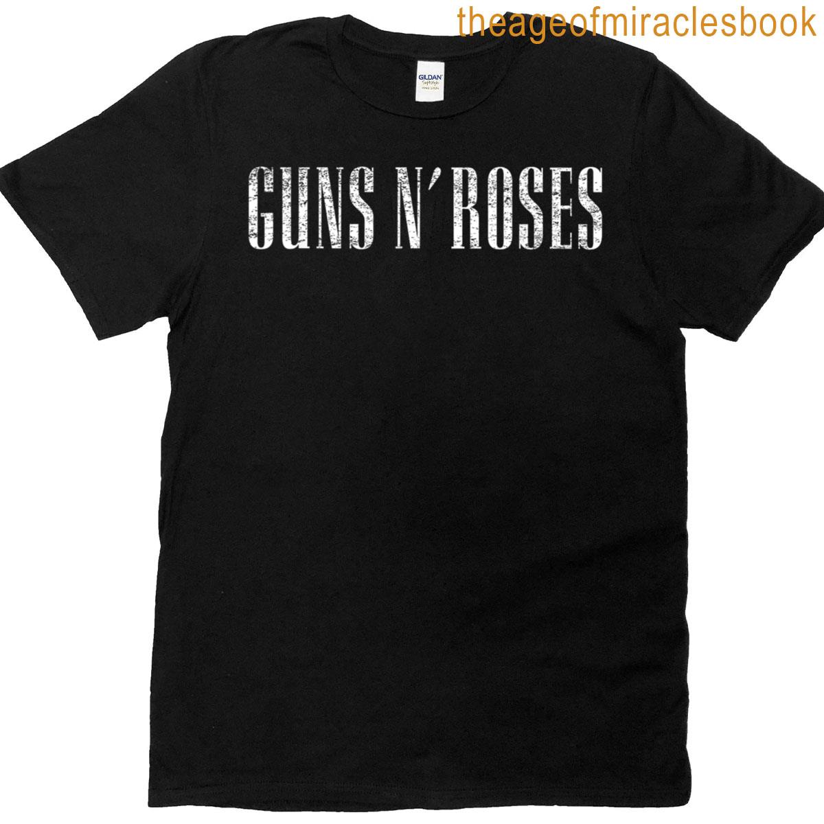 Guns N Roses Official Logo T-shirt