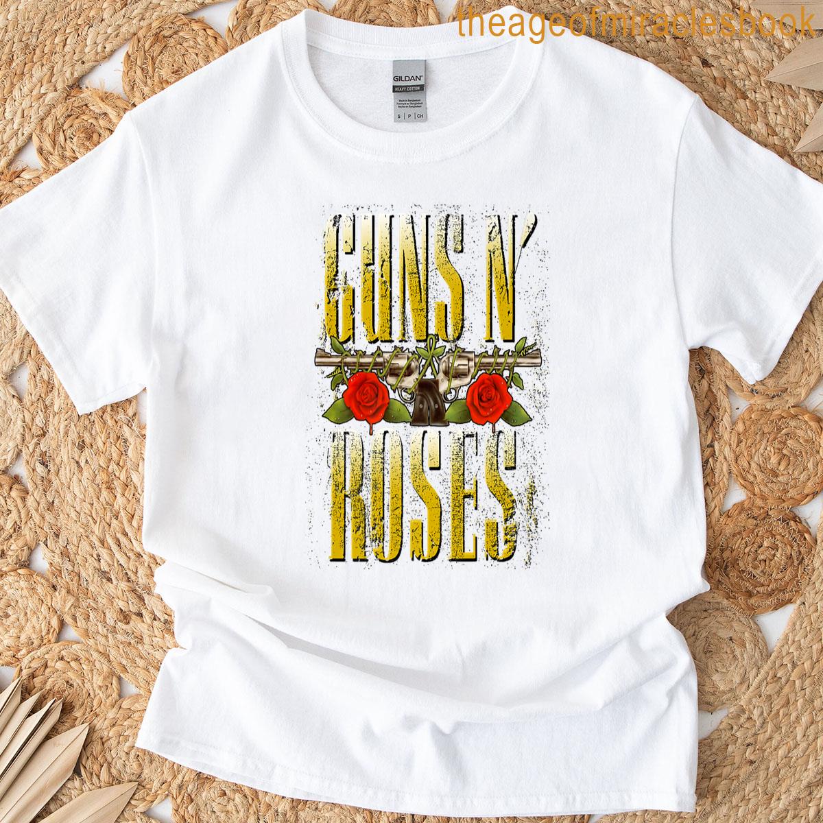 Guns N Roses Stacked Logo Premium T-shirt