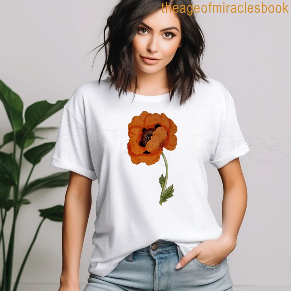Boxy Pocket Tee Set - Poppy Stripe