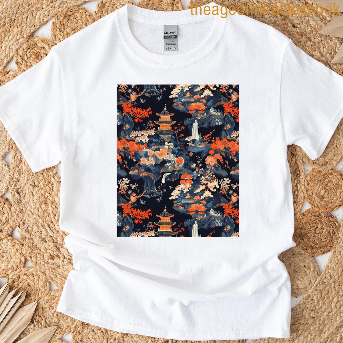 Chic Pastel Flower Arrangement Feline Chintz For Spring Decor Lovers Graphic T-shirt