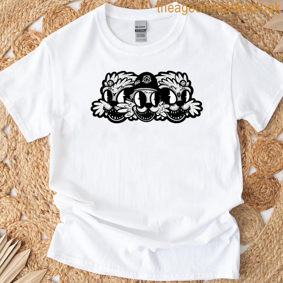 Creatures In Old School Cartoon Style Rubber Hose T-shirt