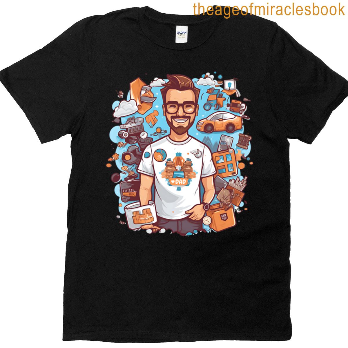 Love Dad Fathers Day Fathers Day Gift T-shirt