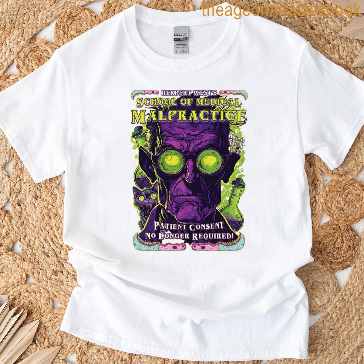 Duk Fat – Herbert Wests School Of Medical Malpractice T-shirt