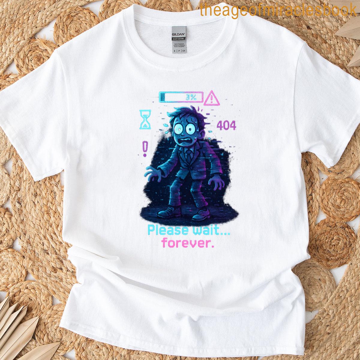 404 Eternal Loading Screen Oversized T-shirt