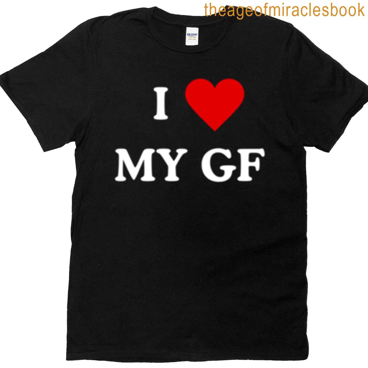 I Love My Girlfriend Premium T-shirt