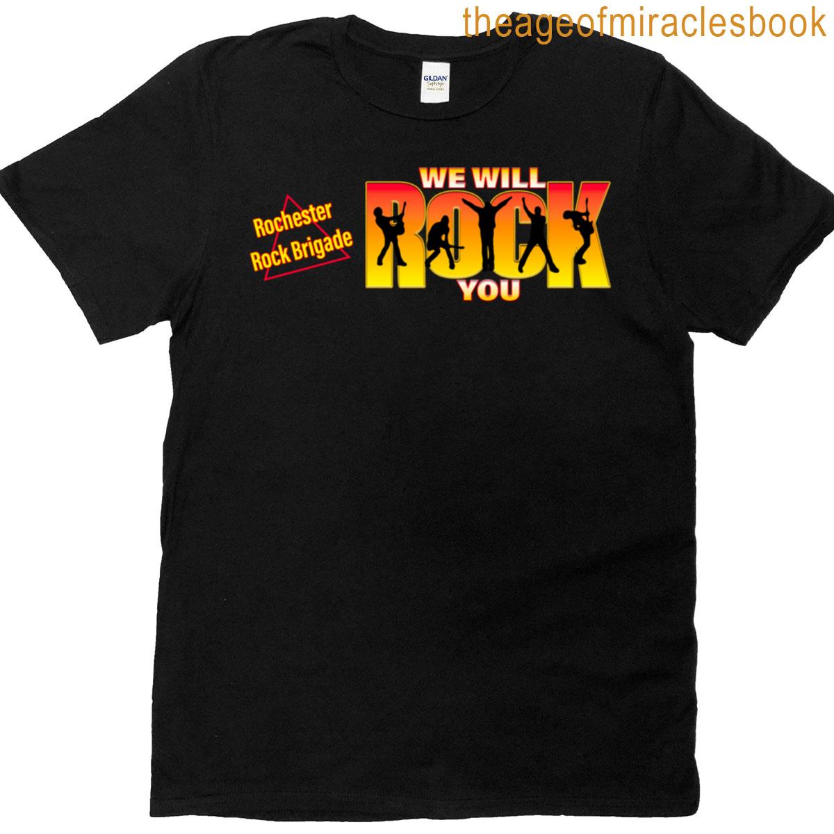 Rochester Rock Brigade Merch – Full Logo T-shirt