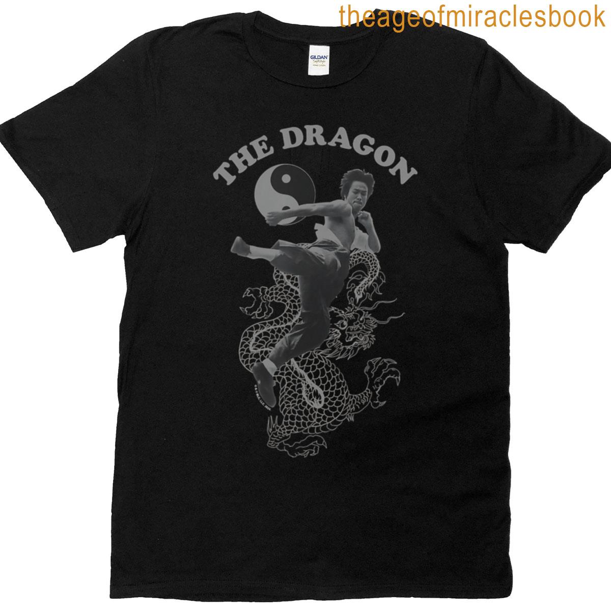 Actor Movies Vintage Logo Legend Dragon T-shirt