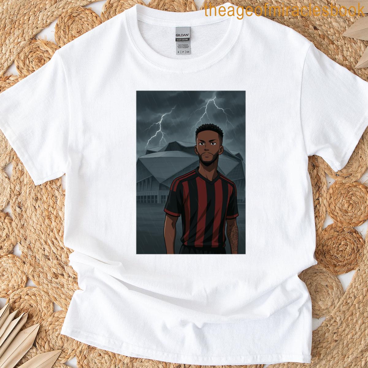 Atlanta Storm Manga Style Soccer Power At Mercedes-benz Stadium T-shirt