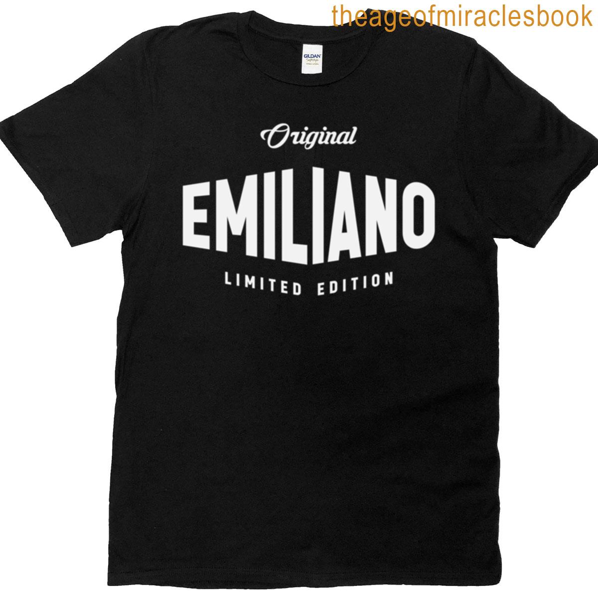 Original Emiliano Funny Name Emiliano T-shirt