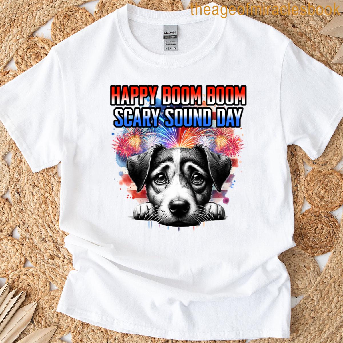4th Of July Dog Funny Fireworks T-shirt