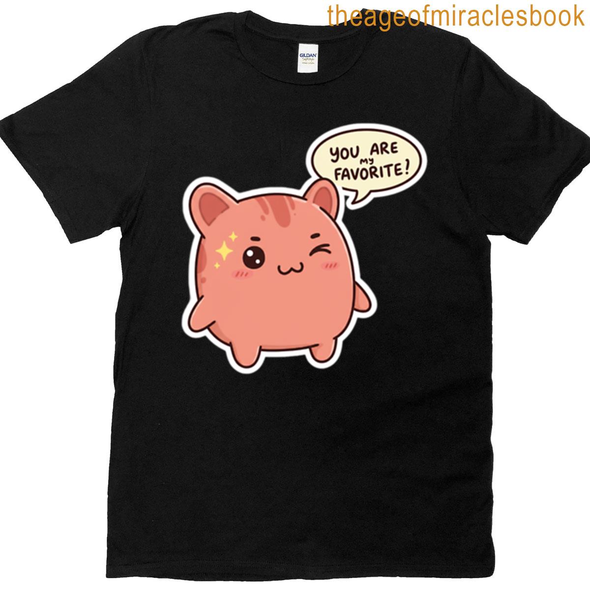 Snuggle Smile Cute Winking Animal Love Note T-shirt