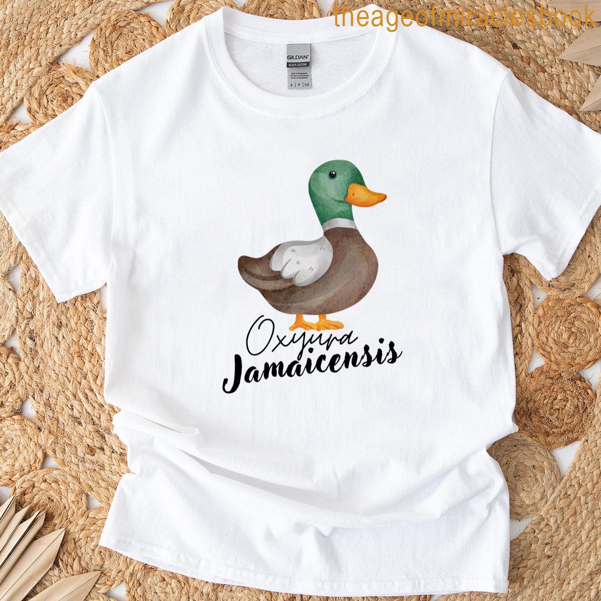 Ruddy Duck Oxyura Jamaicensis T-shirt