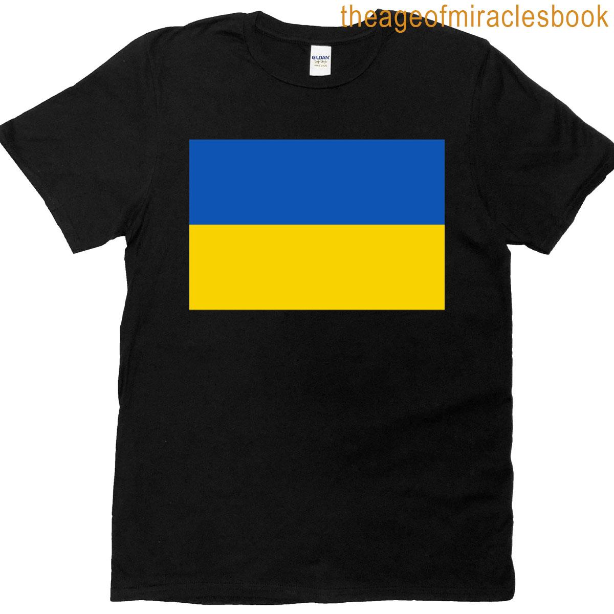Ukraine Country Flag Bumper Sticker Magnet Poster T-shirt