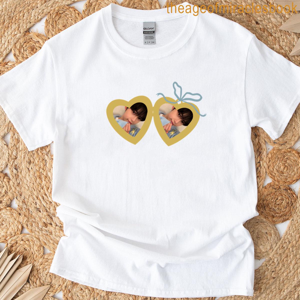 Zb1 Sung Hanbin Heart Locket Necklace T-shirt