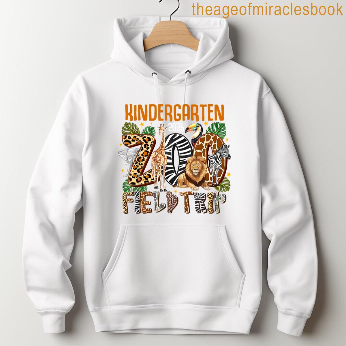 Alternative view of Zoo Field Trip Squad Kindergarten Matching Teacher Students T-shirt