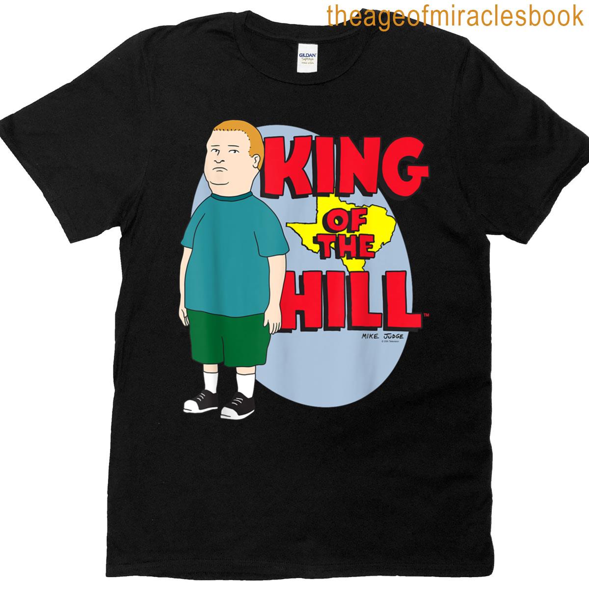 King Of The Hill Bobby Hill Show Logo Cartoon T-shirt