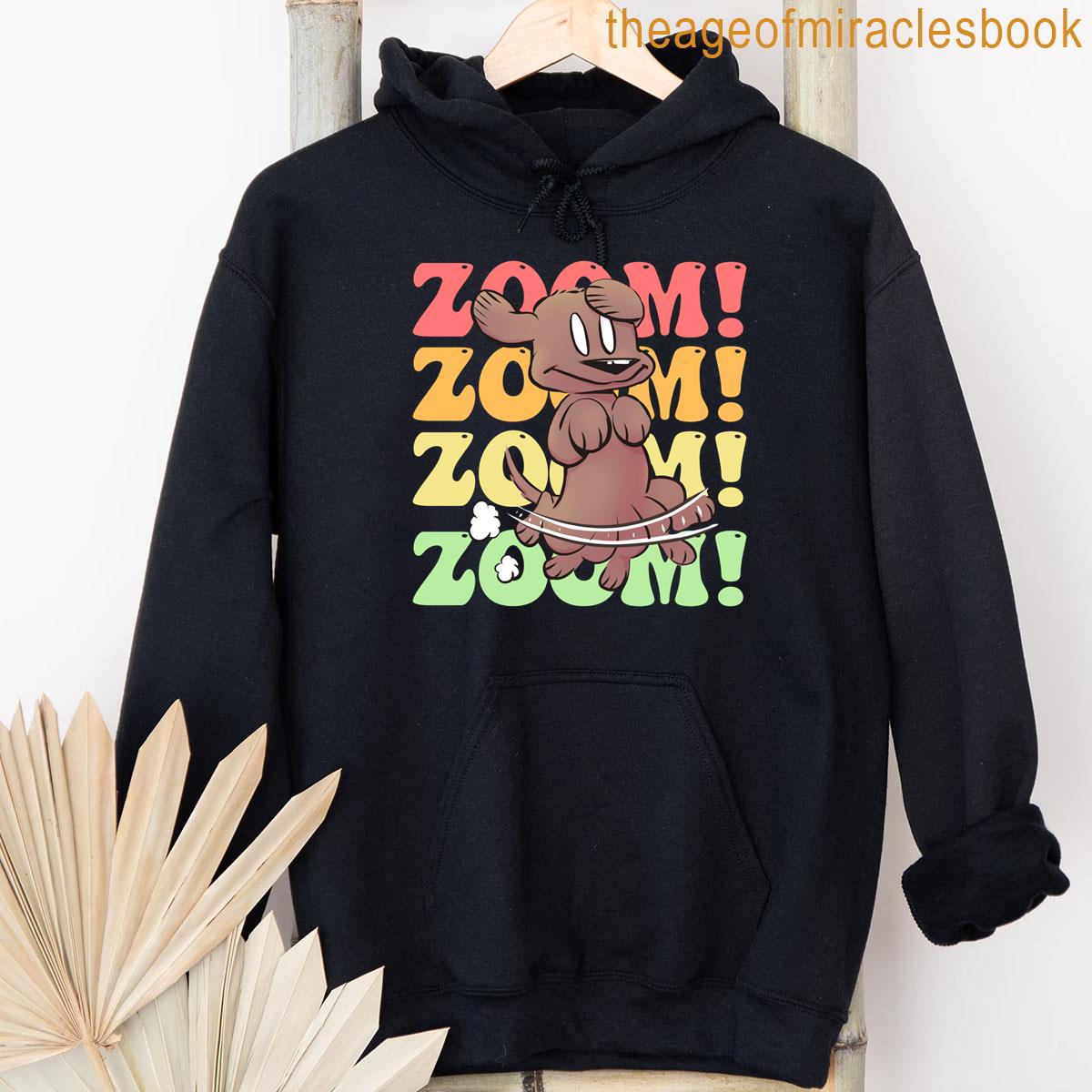 Alternative view of Zoom Cartoon Dog Fun Pet Lover Casual Wear T-shirt
