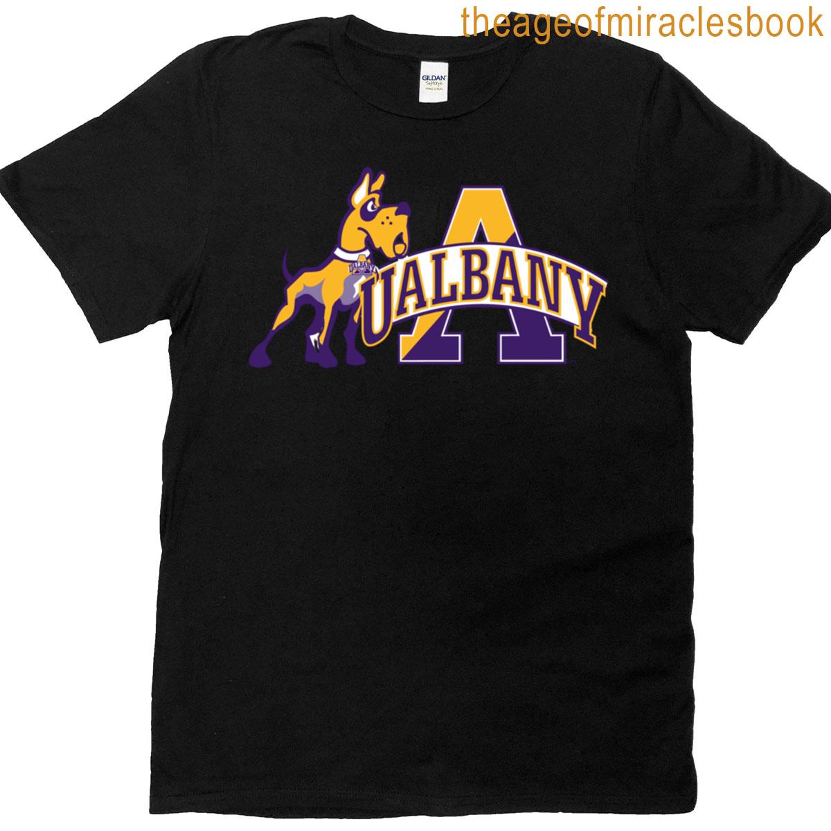 Suny Albany Logo Oversized T-shirt