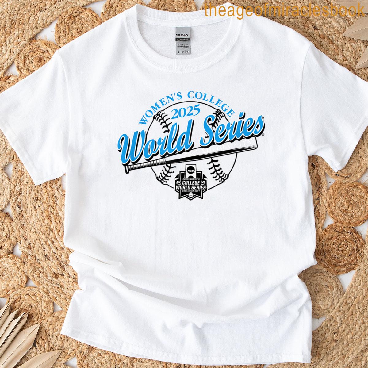 Womens College World Series 2025 Ncaa Wcws Oklahoma City T-shirt