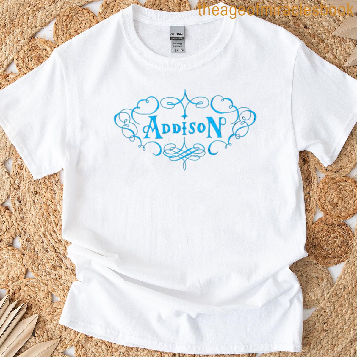 Addison Rae Logo From Album Addison T-shirt