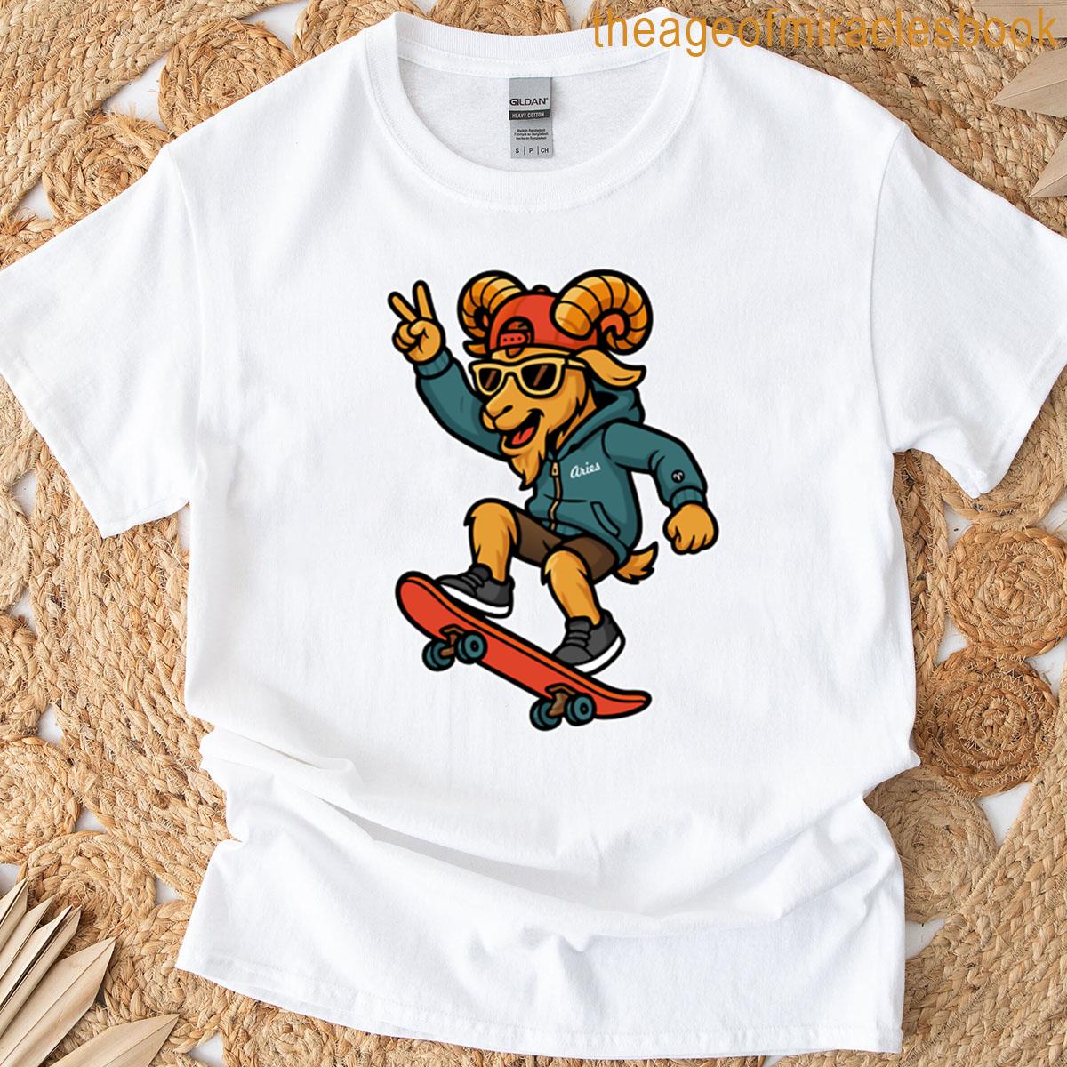 Aries Zodiac Character T-shirt