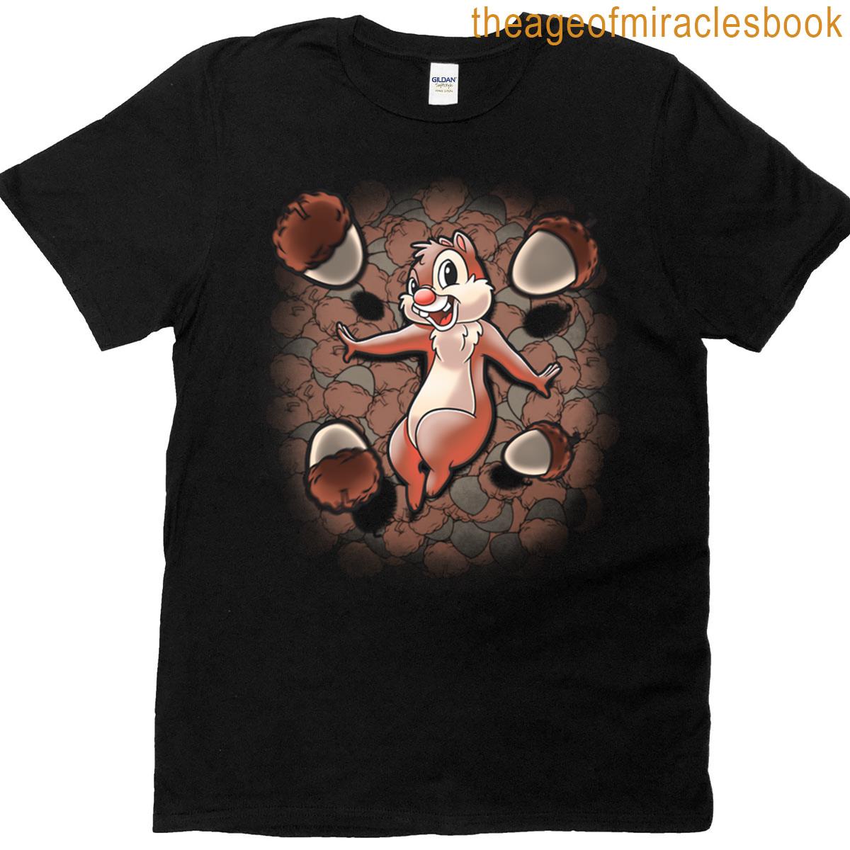 Cartoon Chipmunks Vintage Funny Meme Friends Movies T-shirt