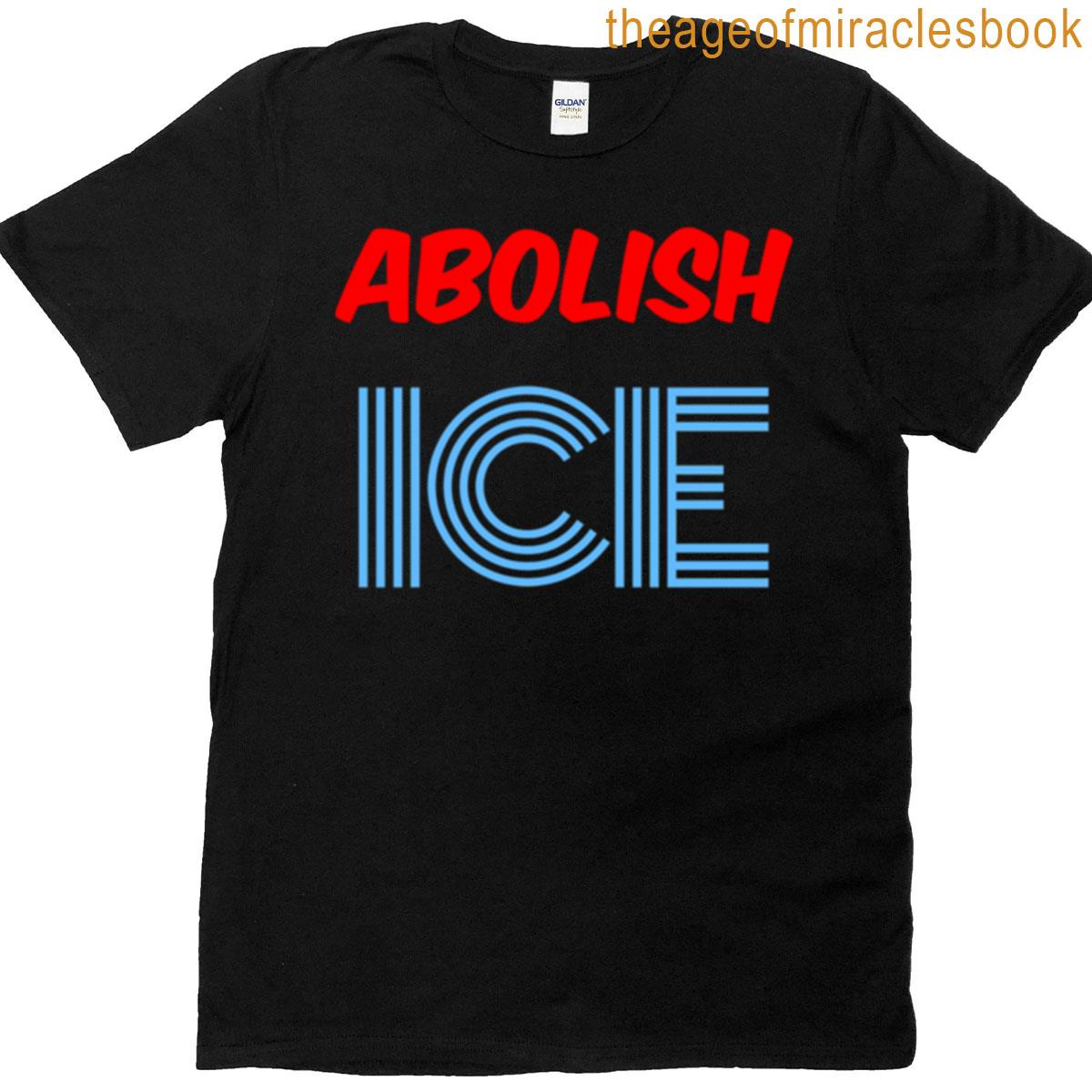 Abolish Ice Fitted T-shirt