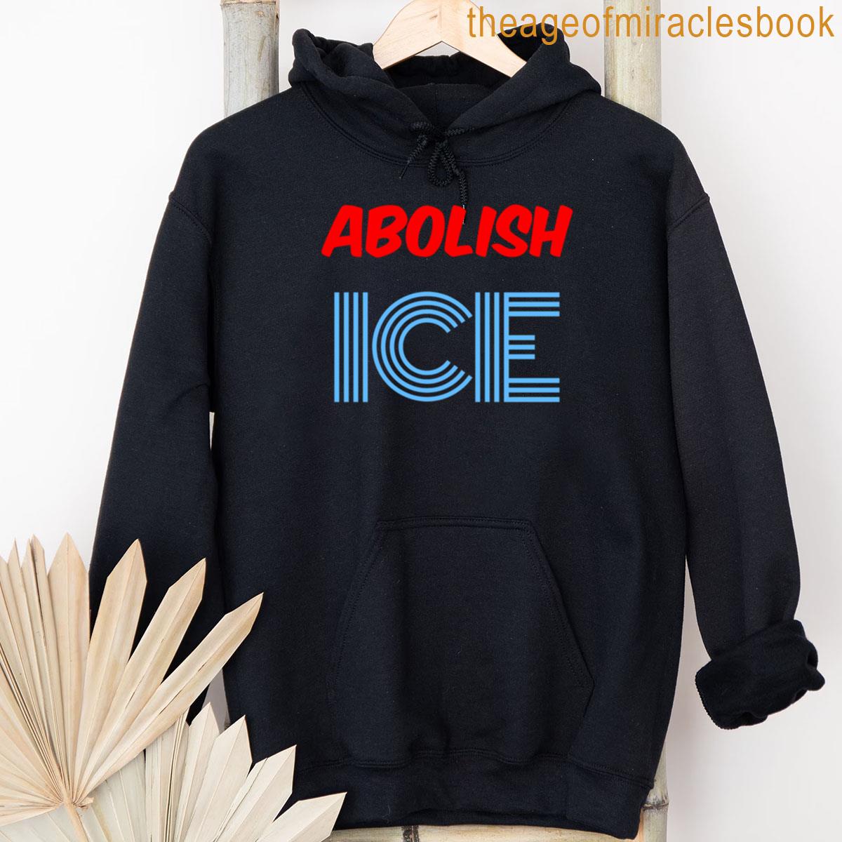 Alternative view of Abolish Ice Fitted T-shirt