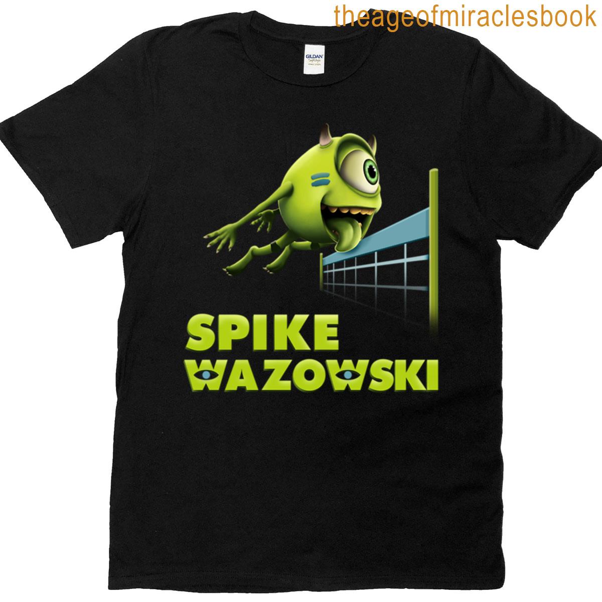 Spike Wazowski Volleyball Team Blue T-shirt