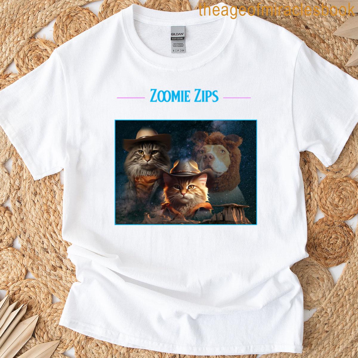Zoomie Zips Jelly Cat Shoes T-shirt