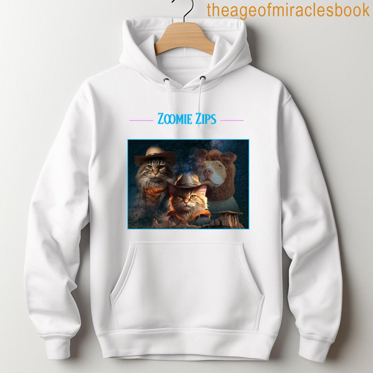 Alternative view of Zoomie Zips Jelly Cat Shoes T-shirt