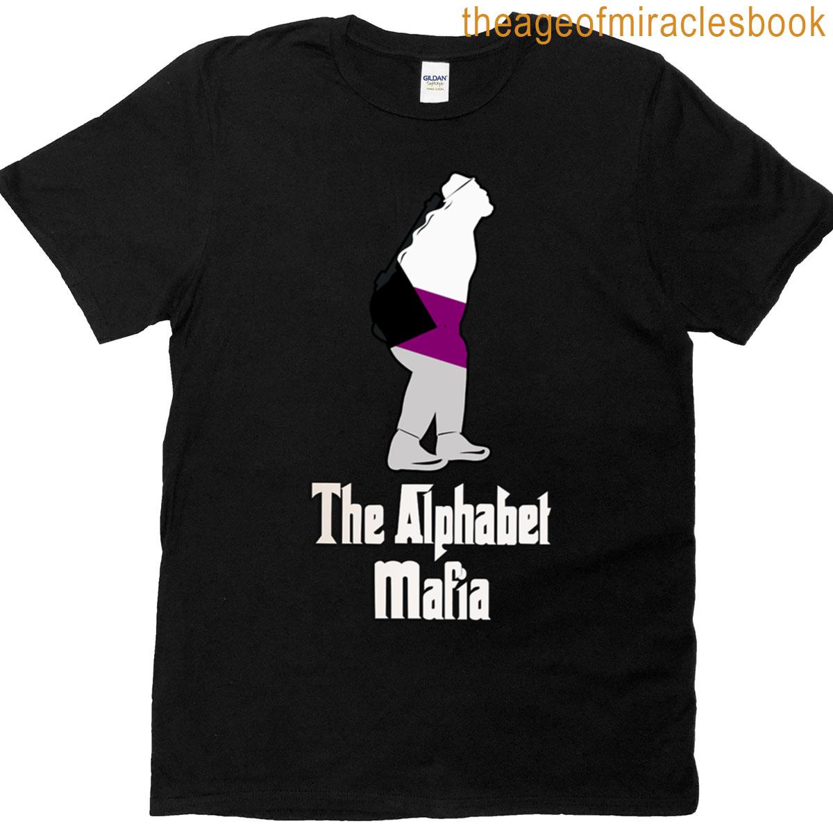 Demisexual Pride Flag Alphabet Mafia Character T-shirt