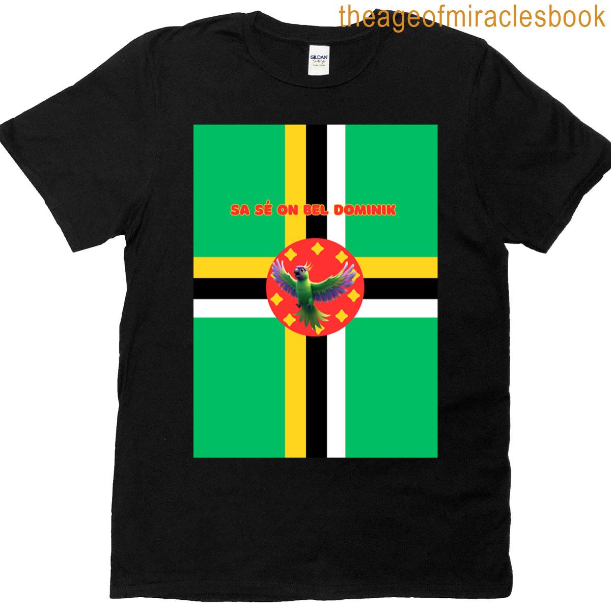 Dominica Flag T-shirt