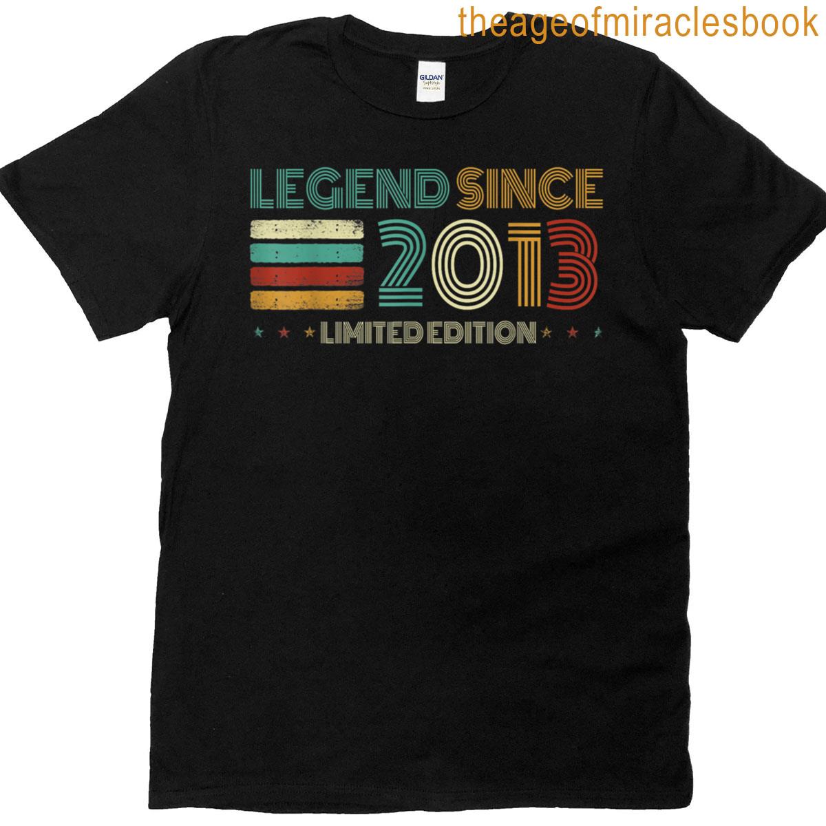 12 Years Old Legend Since 2013 12th Birthday T-shirt