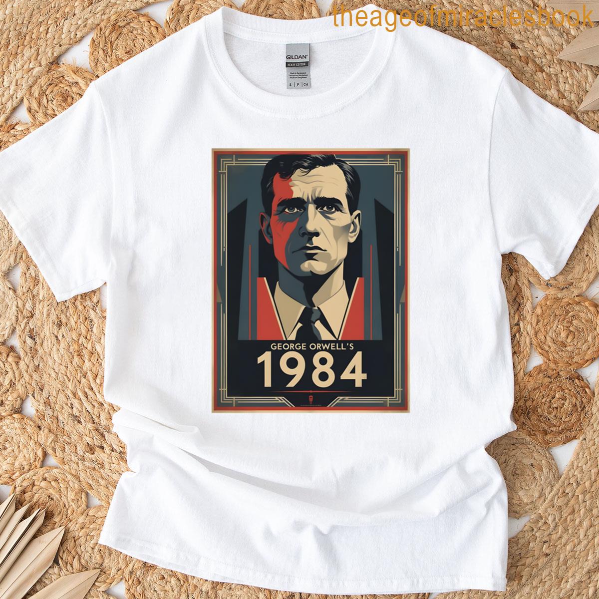 A Vintage Poster Of 1984 By George Orwell T-shirt