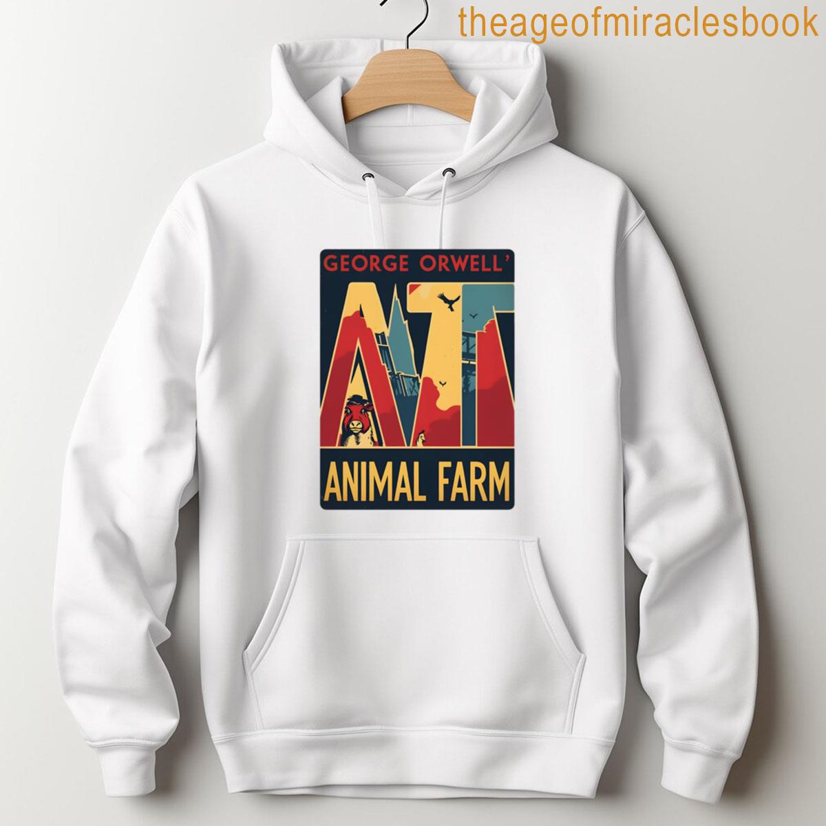 Alternative view of A Vintage Poster Of Animal Farm By George Orwell T-shirt