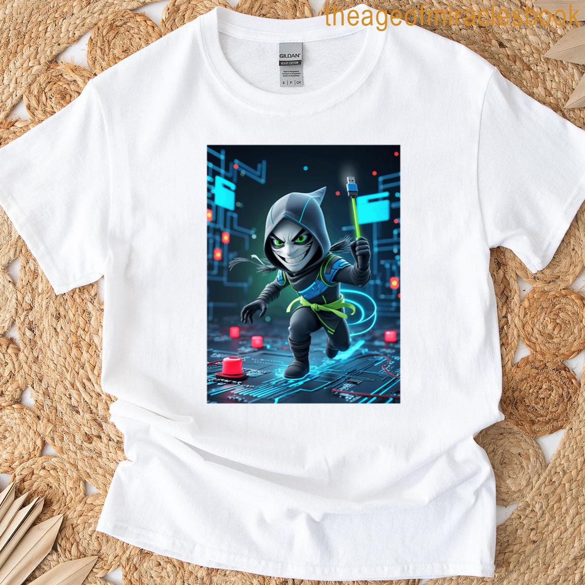 Cyber Ninja Data Heist Initiated T-shirt