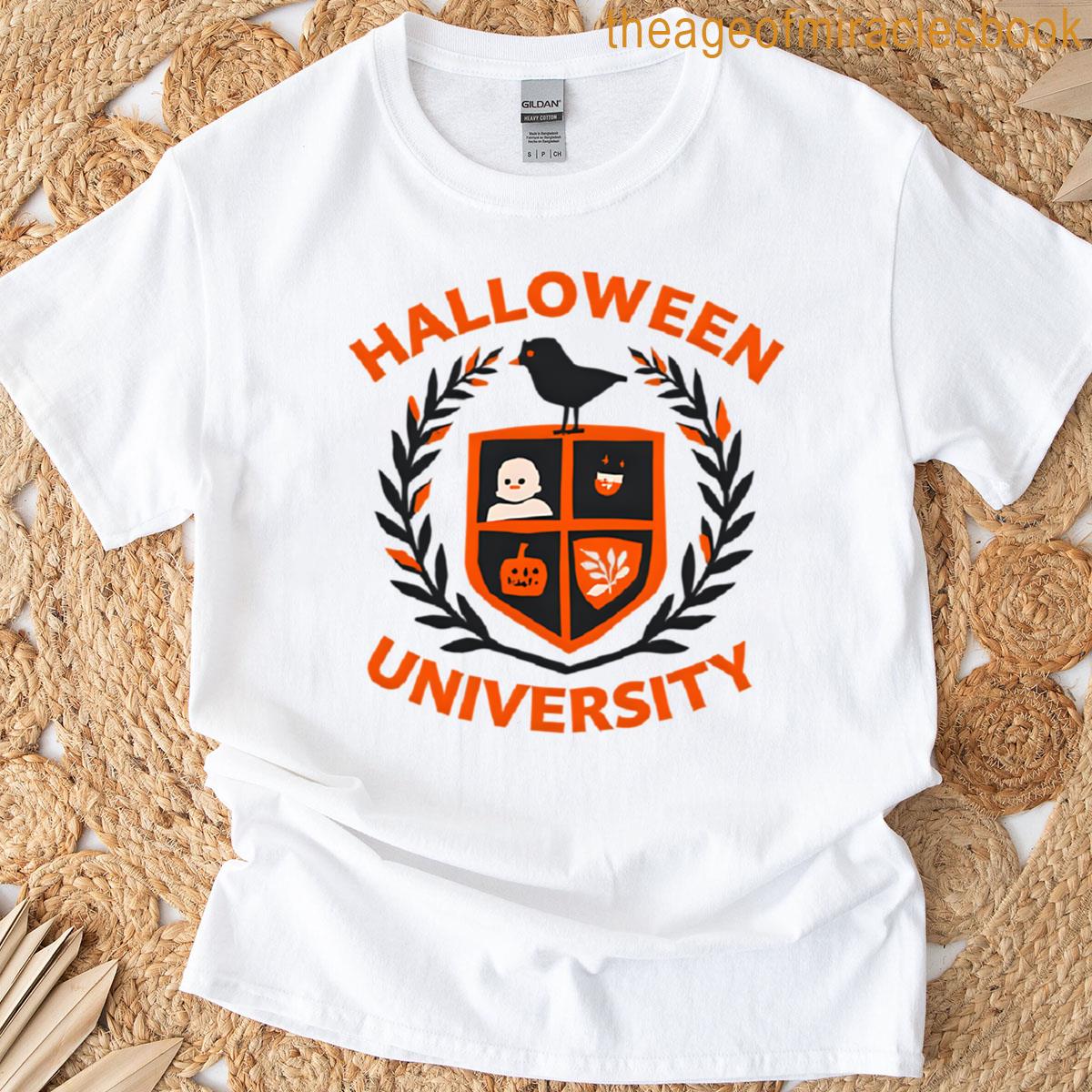 Haunted Campus Crest T-shirt