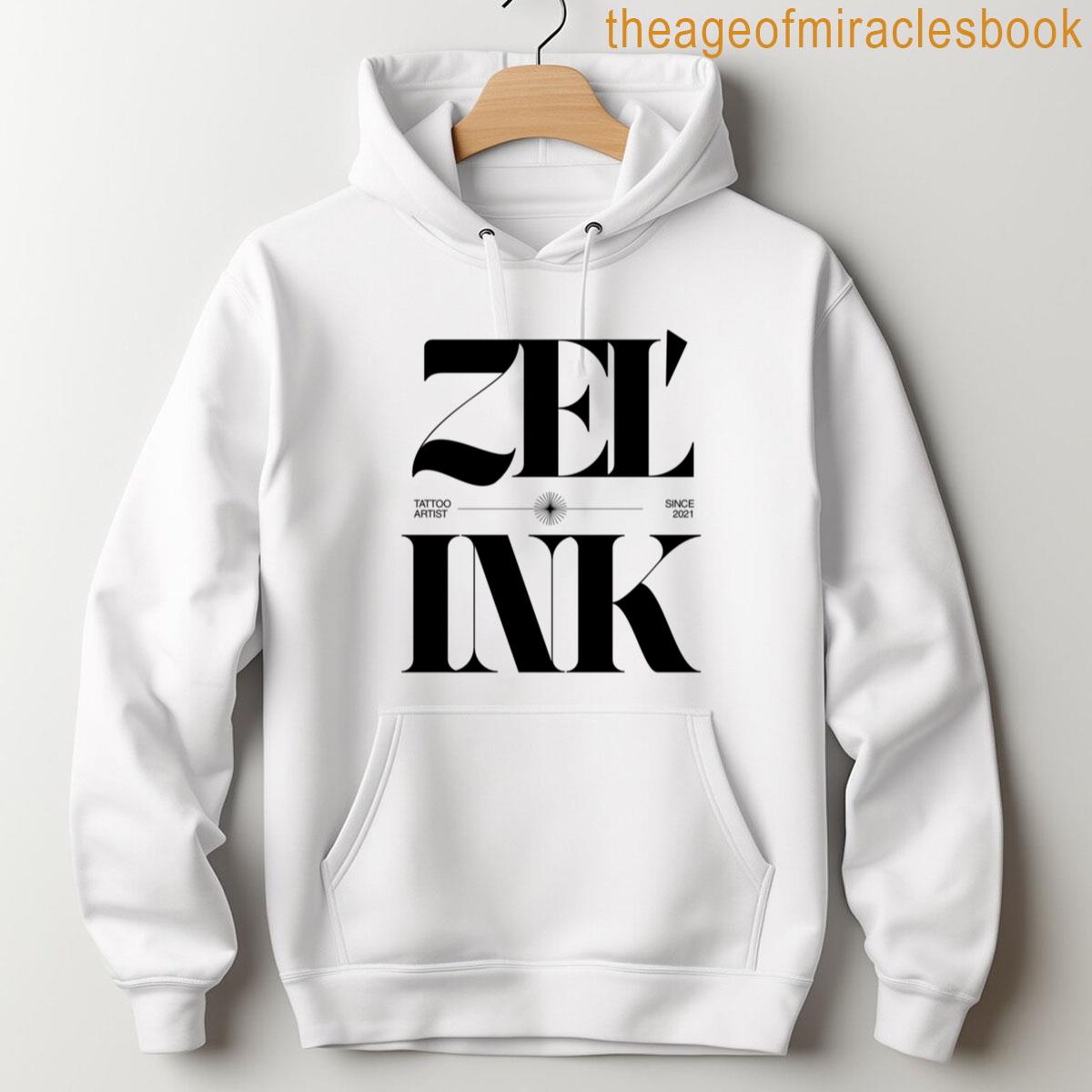 Alternative view of Zelink Logo Tattoo Artist Since 2021 T-shirt