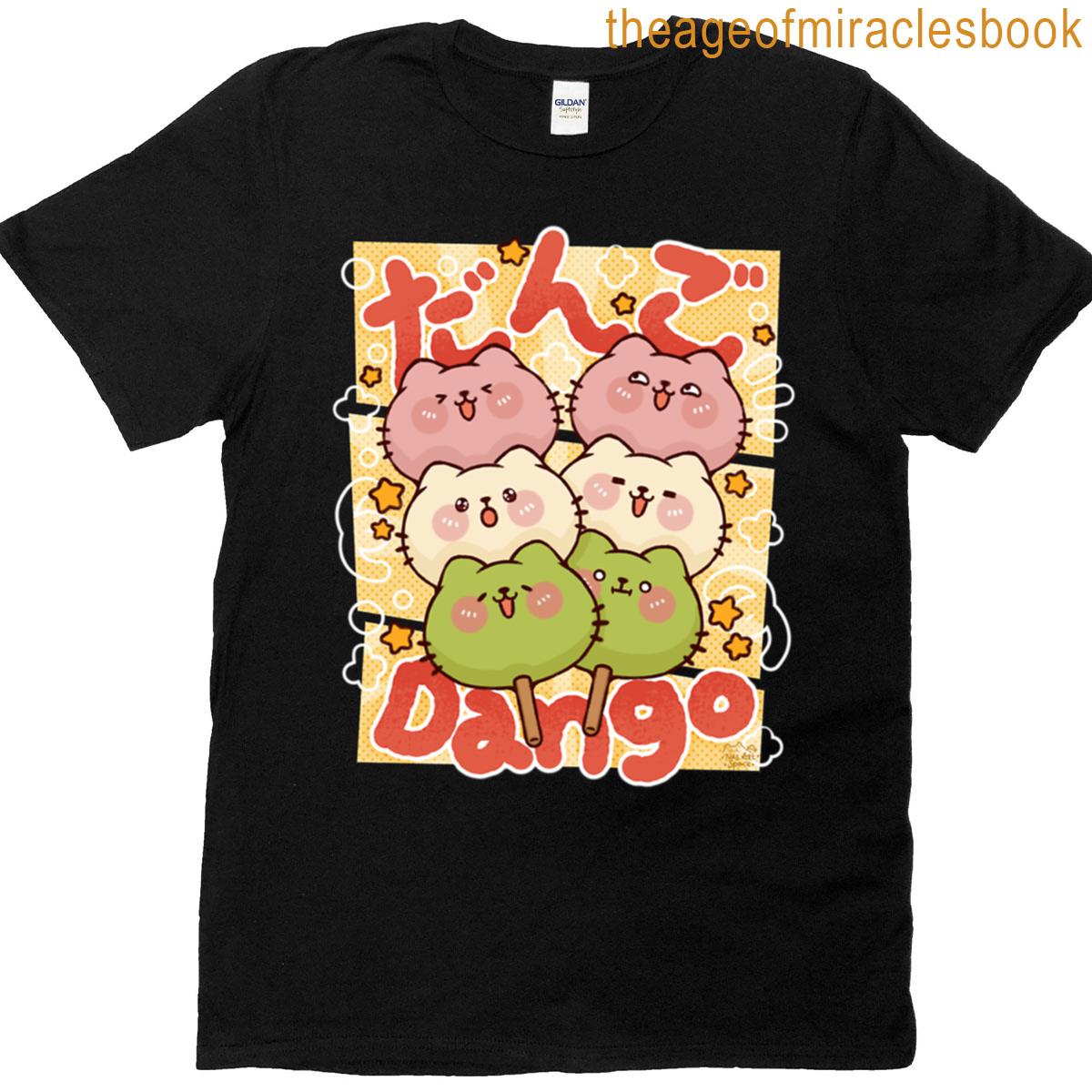 Cute Cat Dango T-shirt