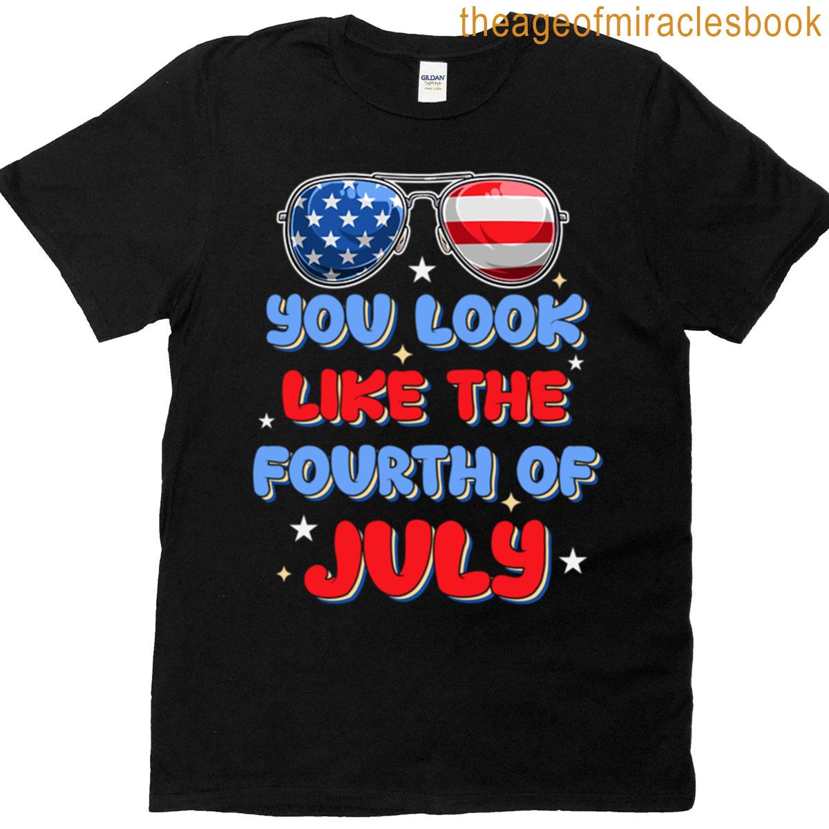 You Look Like The Fourth Of July Funny Patriotic T-shirt