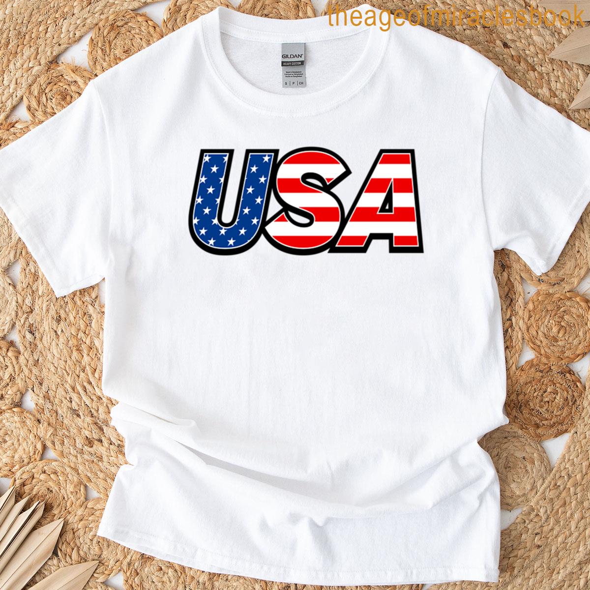 4th Of July Independence Day Red White And Blue Usa Americas Pride Independence Day Patriotic T-shirt