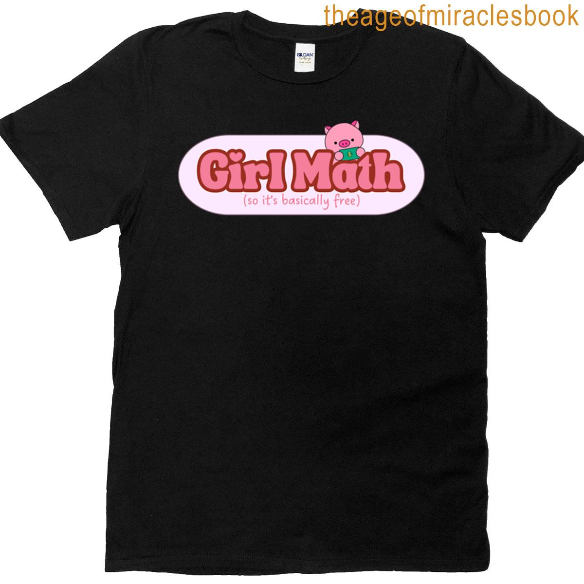 Girl Math Oversized T-shirt