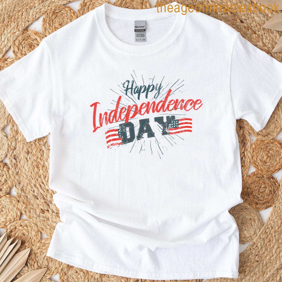 Happy Independence Day 4th Of July Usa Oversized T-shirt