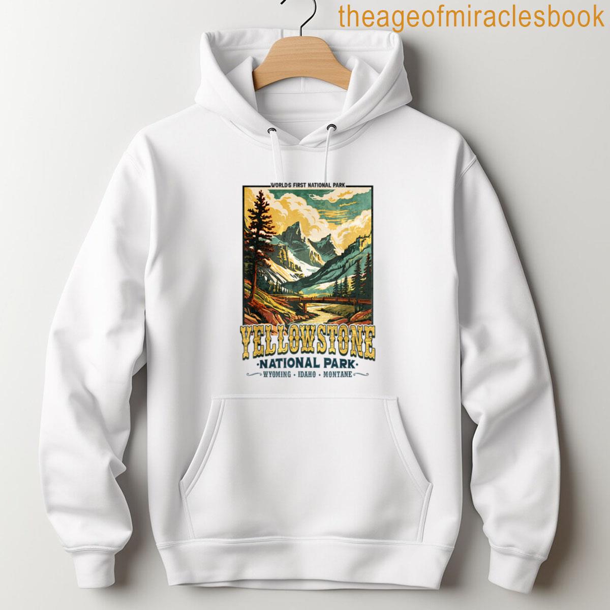 Alternative view of Yellowstone Road Trip 2025 Family National Park Outdoor T-shirt