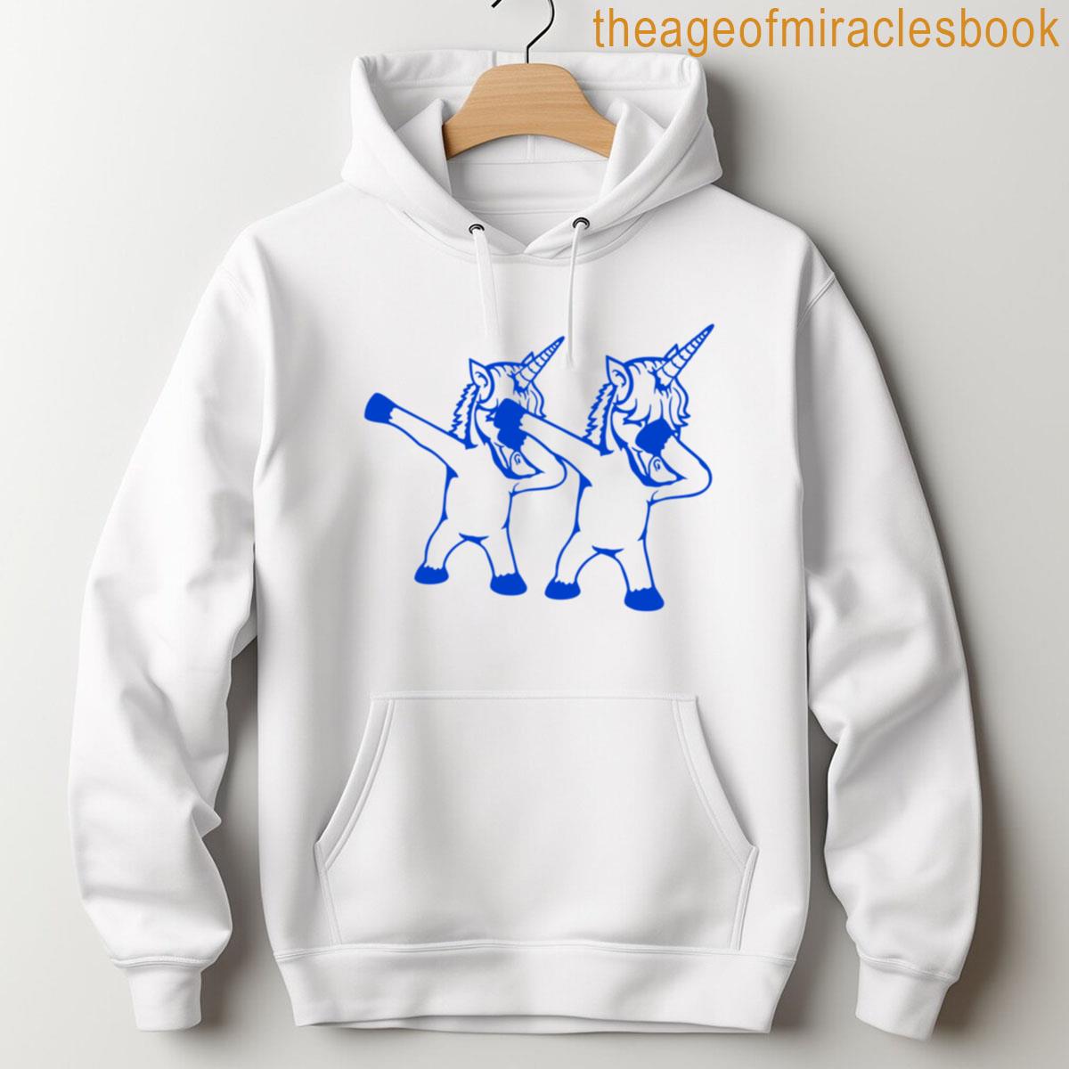 Alternative view of 2 Unicorn Dabbing Dab Dance Party Pose Gesture Team T-shirt