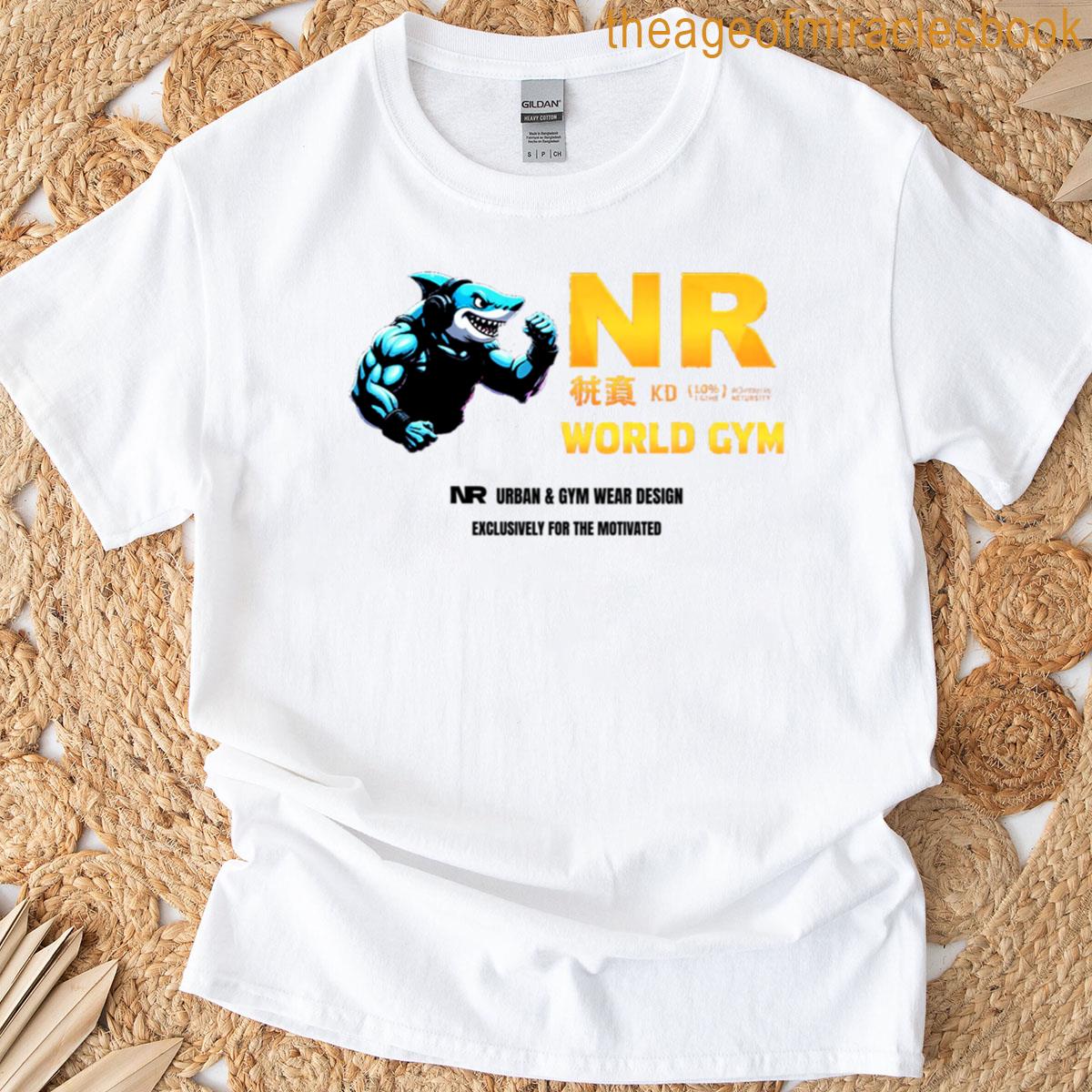 Golden Shark Logo T-shirt