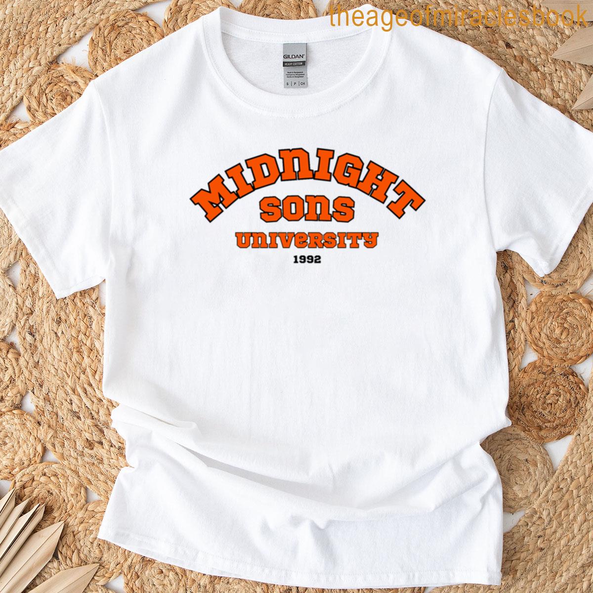 Midnight Sons University Logo Oversized T-shirt