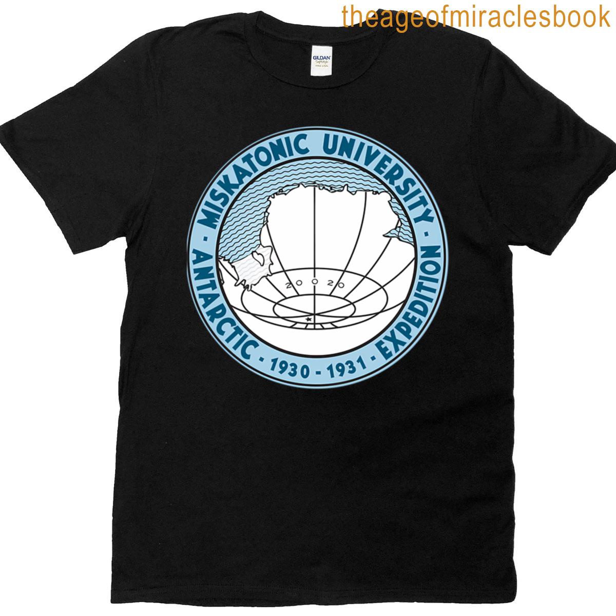 Miskatonic University Antarctic Expedition Logo T-shirt